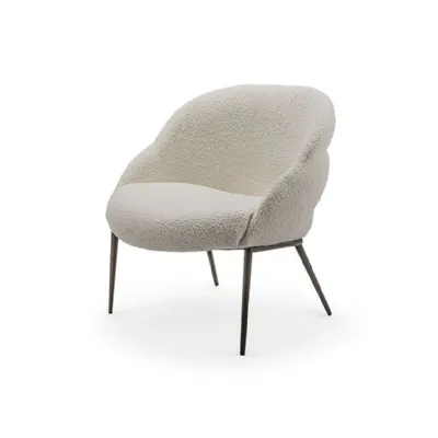 Poltrona in Tessuto Camilla lounge Cattelan italia in Offerta Outlet