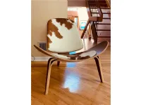 Poltrona Ch07  Carl hansen & son in Pelle SCONTATA