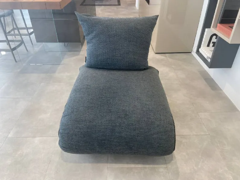 Poltrona con seduta allungabile Chama Lago in Offerta Outlet 