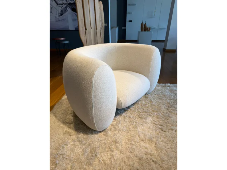Poltrona in Tessuto Cinnamon Molteni & c in Offerta Outlet