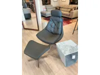 Poltrona modello Daya completa o di pouff e poggiatesta Bontempi ad un prezzo imperdibile