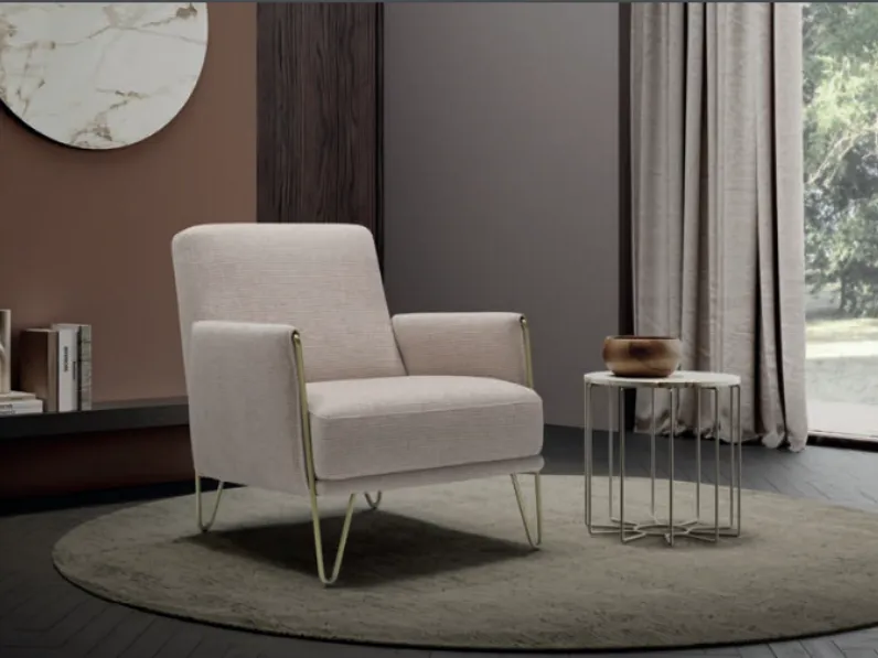 Poltrona modello Diletta Max divani con forte sconto