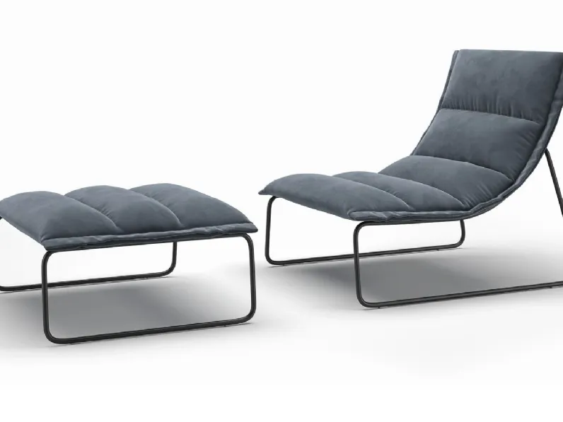 Poltrona in stile design Frog Biba salotti in Offerta Outlet