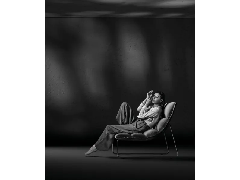 Poltrona in stile design Frog Biba salotti in Offerta Outlet