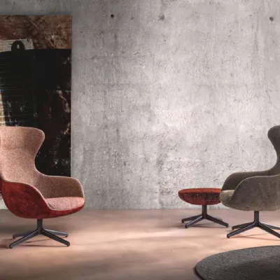 Poltrona Ginger Samoa in Tessuto SCONTATA