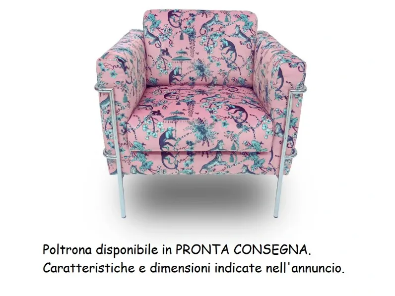 Poltrona in Tessuto Icon Felis a prezzo Outlet