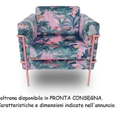 Poltrona in stile design Icon Felis in Offerta Outlet