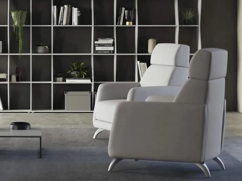 Poltrona in stile design Isabel * Doimo salotti in Offerta Outlet