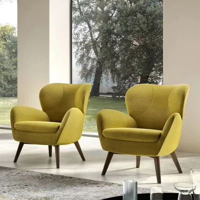 Poltrona in stile design Isabel * Doimo salotti in Offerta Outlet