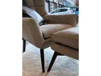 Poltrona modello Modello jacob con pouf Calia ad un prezzo conveniente