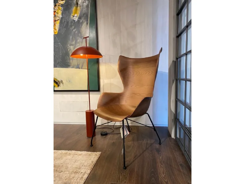 Poltrona modello K/wood Kartell ad un prezzo conveniente