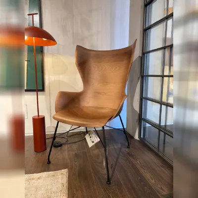 Poltrona modello K/wood Kartell ad un prezzo conveniente