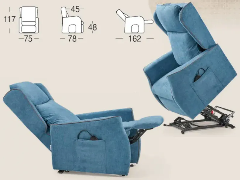 Poltrona modello Kiara Il benessere in offerta
