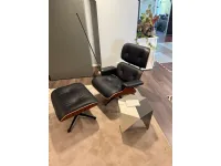 Poltrona Lounge chair e ottoman vitra Collezione esclusiva in Pelle SCONTATA