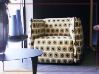 Poltrona in stile design Ludo Egoitaliano in Offerta Outlet