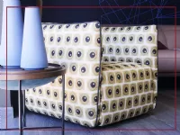Poltrona in stile design Ludo Egoitaliano in Offerta Outlet