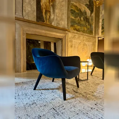 Poltrona in stile design Mad chair Poliform in Offerta Outlet