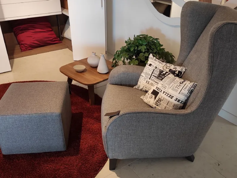 Poltrona in stile classico Marlene  Natuzzi in Offerta Outlet