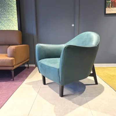Poltrona in Pelle Musetta Egoitaliano in Offerta Outlet