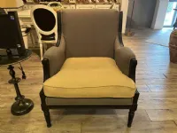 Poltrona in Tessuto Poltrona Dialma brown a prezzo scontato