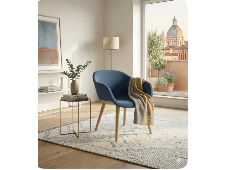 Poltrona modello Poltroncina cyborg lady azzurra magis Magis a prezzi convenienti