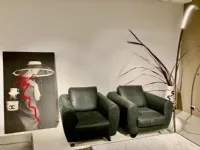 Poltrona in Pelle Pontevecchio Bosal a prezzo scontato