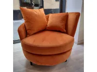 Poltrona in Tessuto Priv Le comfort a prezzo Outlet