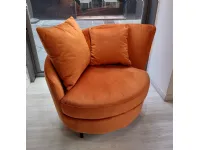 Poltrona in Tessuto Priv Le comfort a prezzo Outlet