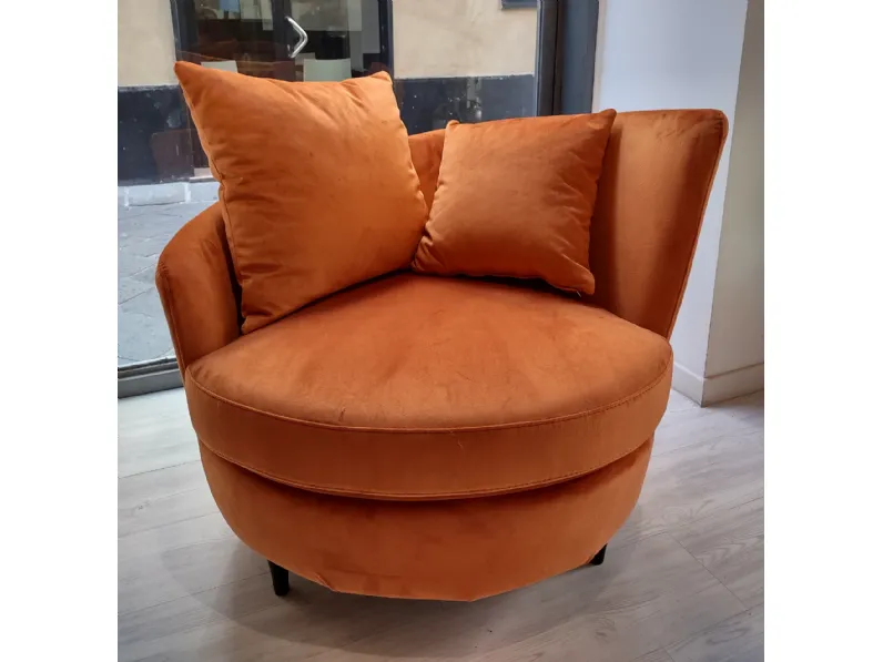 Poltrona in Tessuto Priv Le comfort a prezzo Outlet