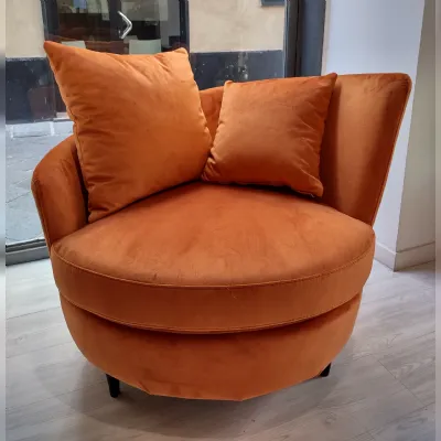 Poltrona in Tessuto Priv Le comfort a prezzo Outlet