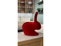 Poltrona modello Rabbit chair baby velvet finish Qeeboo a prezzi convenienti