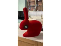 Poltrona modello Rabbit chair baby velvet finish Qeeboo a prezzi convenienti