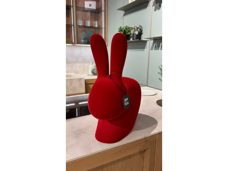 Poltrona modello Rabbit chair baby velvet finish Qeeboo a prezzi convenienti