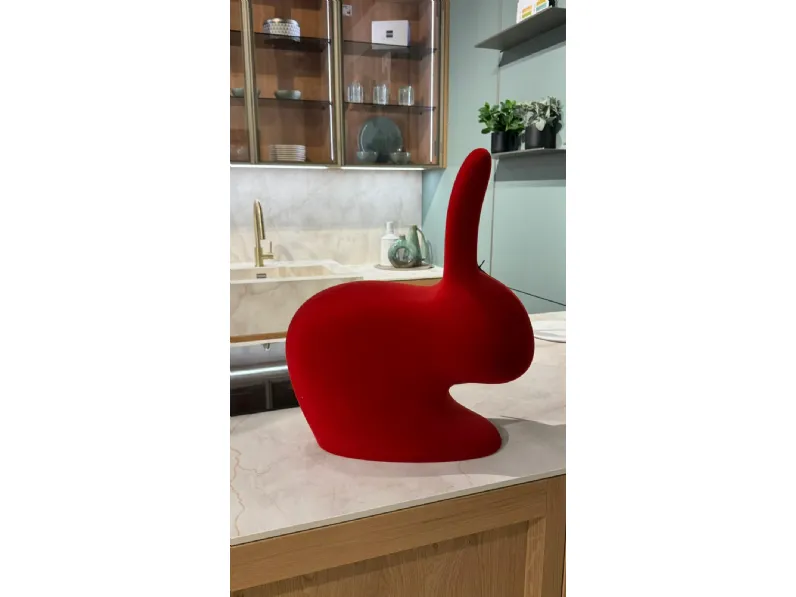 Poltrona modello Rabbit chair baby velvet finish Qeeboo a prezzi convenienti
