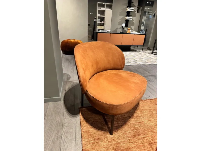 Poltrona in Pelle Raku Alf da fre a prezzo Outlet