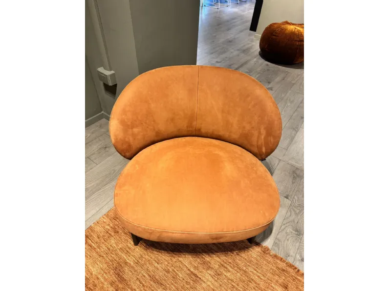 Poltrona in Pelle Raku Alf da fre a prezzo Outlet