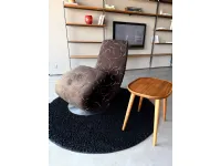 Poltrona in stile design Ricciolo Tonin casa in Offerta Outlet