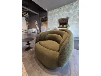 Poltrona in stile moderna Sa 121 poltrona peonia Pianca in Offerta Outlet