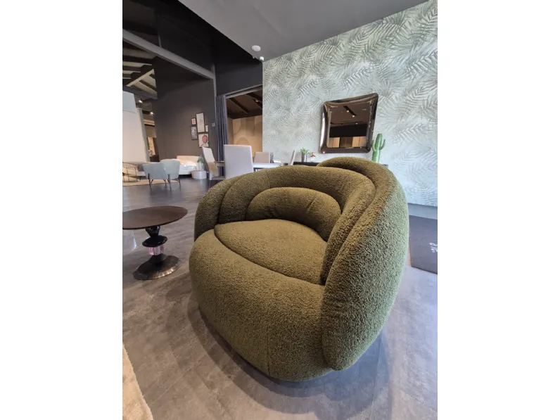 Poltrona in stile moderna Sa 121 poltrona peonia Pianca in Offerta Outlet