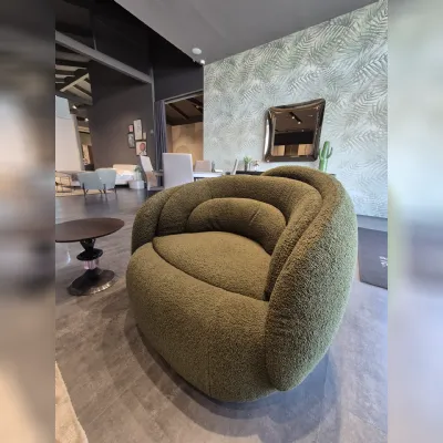 Poltrona in stile moderna Sa 121 poltrona peonia Pianca in Offerta Outlet