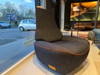 Poltrona in stile design Smirk Egoitaliano in Offerta Outlet