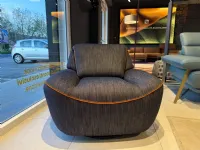 Poltrona in stile design Smirk Egoitaliano in Offerta Outlet