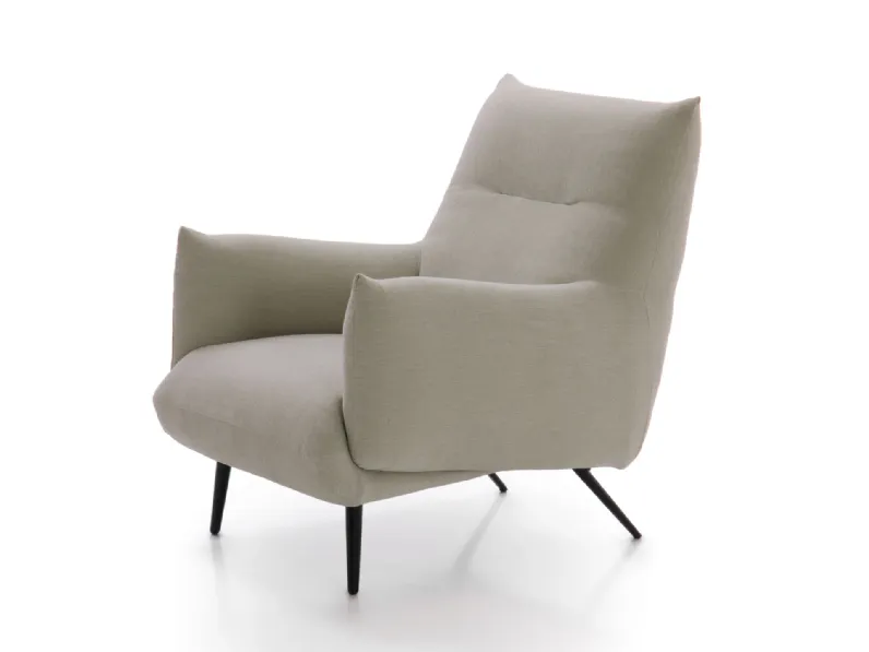 Poltrona Tangeri outlet Diotti.com in Tessuto SCONTATA