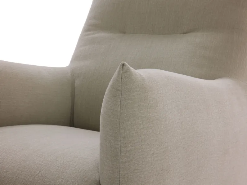 Poltrona in Tessuto Tangeri outlet Diotti.com in Offerta Outlet