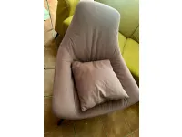 Poltrona Thelma Doimo salotti in Microfibra SCONTATA
