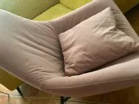 Poltrona Thelma Doimo salotti in Microfibra SCONTATA