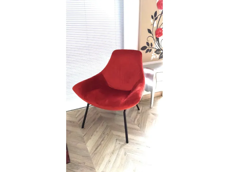 Poltrona in stile moderna Thelma Scavolini in Offerta Outlet