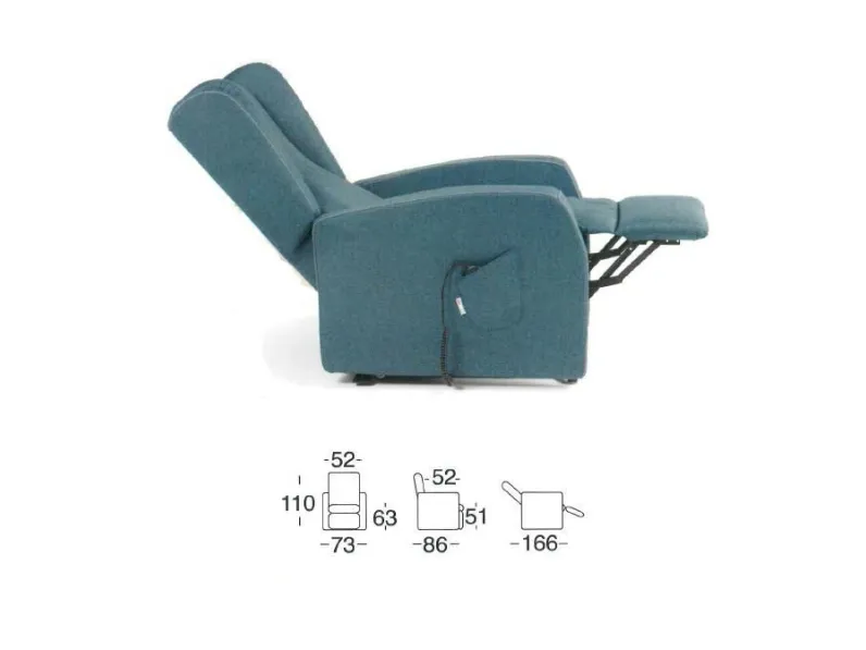 Poltrona modello Trilly Il benessere ad un prezzo imperdibile