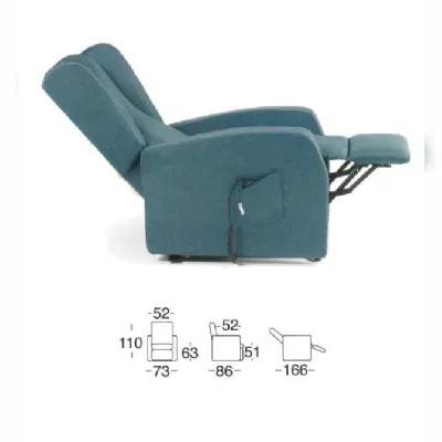 Poltrona modello Trilly Il benessere ad un prezzo imperdibile