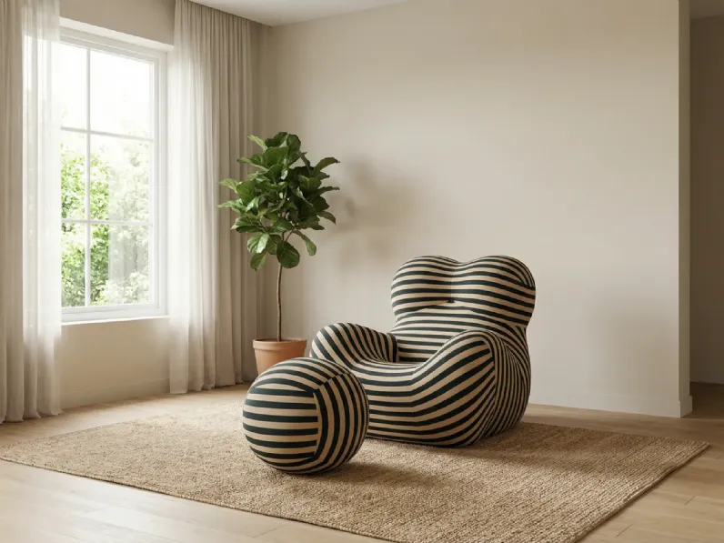 Poltrona Up beb B&b italia in Microfibra SCONTATA